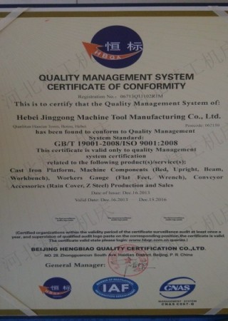 ISO900質(zhì)量管理體系認(rèn)證(英文）